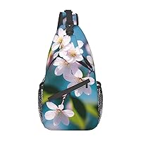 Cute Flower Photography Cross Chest Bag Diagonally Multi Purpose Cross Body Bag Travel Hiking Backpack Men And Women One Size