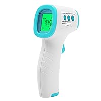 Forehead Thermometer for Adults, MOTORBEL Non-Contact Digital Infrared Thermometers, Forehead Body Temporal Thermometer with Fever Alarm and Memory Function for Baby Kids Adults