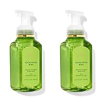 Bath and Body Works Eucalyptus Mint, Gentle Foaming Hand Soap, 8.75 Ounce (2-Pack)