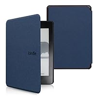 New Smart E-Reader Cover Pink for Amazon Kindle Paperwhite 5 Signature Edition 11Th Gen 6.8 Inch 2021 Cover,Navy