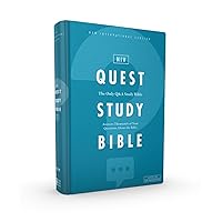 NIV, Quest Study Bible, Hardcover, Blue, Comfort Print: The Only Q and A Study Bible NIV, Quest Study Bible, Hardcover, Blue, Comfort Print: The Only Q and A Study Bible Hardcover Kindle