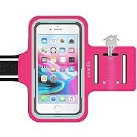 Sport Armband Running Case for iPhone 8 Plus 7 Plus 6s Plus 6 Plus Samsung Galaxy S8 Plus, LG, with case (Otterbox/Lifeproof/Others), Water Resistant Fitness Gym Workout Case Key/Card Holder