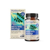 Motherlove More Milk Moringa. Increase Breast Milk Supply