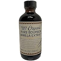 Trader Joe's Pure Bourbon Vanilla Extract - 4 Fl. Oz., 118ml in Plastic Bottle_AB