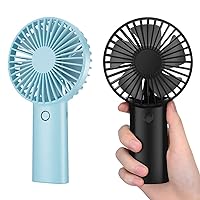 YunTuo Portable Handheld Fan, 4000mAh Battery Operated Rechargeable Personal Fan, 6-15 Hours Working Time for Outdoor Activities, Summer Gift for Men Women