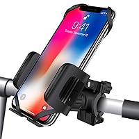 Cellet Bicycle Phone Holder, Motorcycle Phone Handle Bar Mount Compatible to Apple iPhones, and Android Smartphones