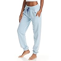 U.S. Polo Assn. Womens Sweatpants with Pockets, French Terry Lounge Pants for Women, Cute Joggers Loungewear