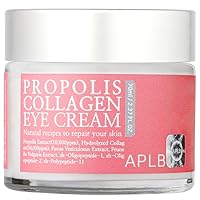 APLB Propolis Collagen Eye Cream Moisturizer 2.37FL.OZ/Korean Skin Care, Eye Cream for Dark Circles & Puffiness, Deep Hydrating & Improve Elasticity around Eye region