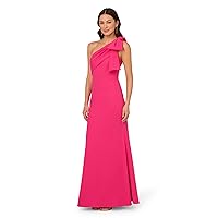 Adrianna Papell Women's Stretch Crepe Long Dress