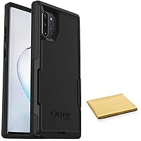 OtterBox Commuter Series Case for Galaxy Note 10+ Plus - Includes Cleaning Cloth - Eco-Friendly Packaging - Black
