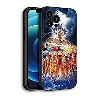 for iPhone 15 Pro Max Case Anime Design,Printed with Various Comic Book Pattern Design Soft Silicone with Shockproof Protective Cover (A10-G-D)
