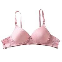 Women's Wireless Lift T-Shirt Bra Soft Lightly Lined Comfort Bralettes No Side Effects Underarm-Smoothing