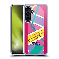 Head Case Designs Officially Licensed Back to The Future Hoverboard 2 I Composed Art Soft Gel Case Compatible with Samsung Galaxy S24+ 5G and Compatible with MagSafe Accessories