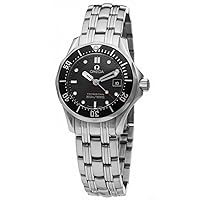 Omega Women's 212.30.28.61.01.001 Seamaster 300M Quartz Black Dial Watch