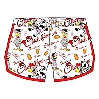 Chick-Flow-A Girls Athletic Shorts - Gym - Sports - Activewear - Patterned - Basketball - Lacrosse Shorts