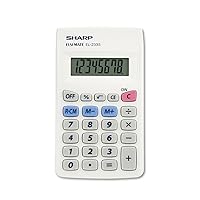 Sharp El233sb El233sb Pocket Calculator 8-Digit LCD