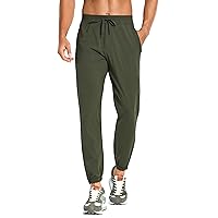 CRZ YOGA Mens 4-Way Stretch Golf Joggers with Pockets 28