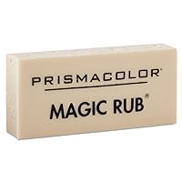 Prismacolor Premier Magic Rub Vinyl Erasers, 12 Pack
