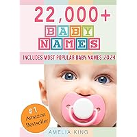 Baby Names: Baby Names List with 22,000+ Baby Names for Girls, Baby Names for Boys & Most Popular Baby Names 2024 (Baby Names Book Book 1) Baby Names: Baby Names List with 22,000+ Baby Names for Girls, Baby Names for Boys & Most Popular Baby Names 2024 (Baby Names Book Book 1) Kindle Paperback