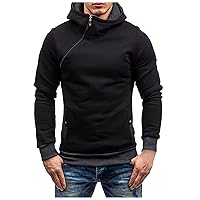 Dudubaby Fleece Hoodies For Men Men'S Casual Camouflage Sports Sweatshirt Long Sleeve Zipper Hooded Jacket Coat