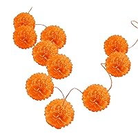 Pack of 10 Tissue Paper Flower Ball Pom pom Party Decoration Indoor Outdoor 6