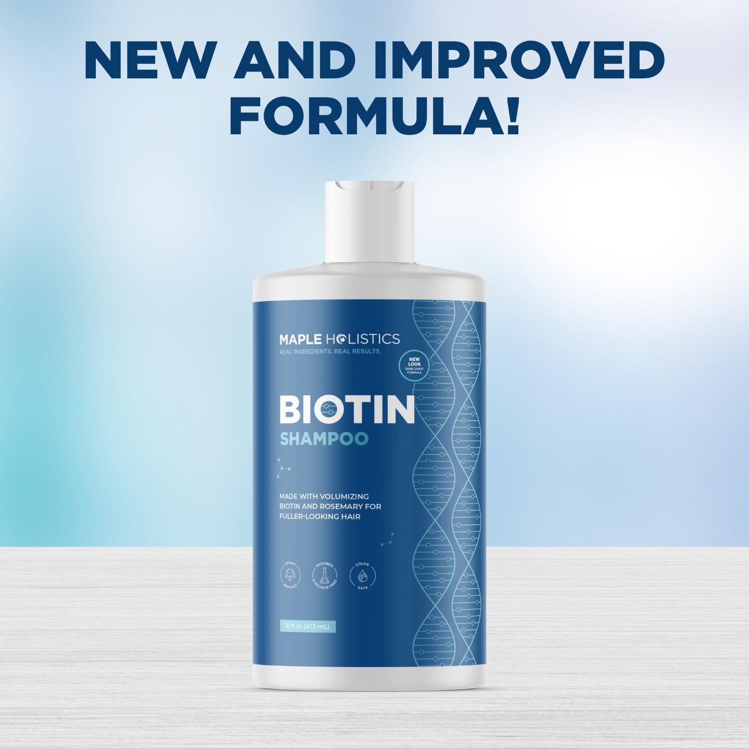 Volumizing Biotin Shampoo for Thinning Hair - Thin Hair Shampoo with Biotin Keratin and Essential Oils for Hair Care - Potent Biotin Hair Shampoo Sulfate Free Dry Scalp Treatment and Hair Moisturizer