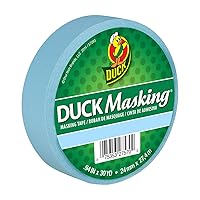 Duck Masking 240881 Light Blue Color Masking Tape, 94-Inch by 30 Yards