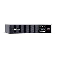 CyberPower PR1500RT2UC Smart App Sinewave UPS System, 1500VA/1500W, 8 Outlets, 2U Rack/Tower, Built-in Cloud Monitoring