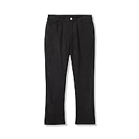 MULTIPLES Women's Petite Contour Waist Zip Front 5-Pocket Jean Style Ankle Pant
