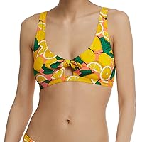 Body Glove Women's May Bikini Top Swimsuit with Peekaboo Front Bow Detail