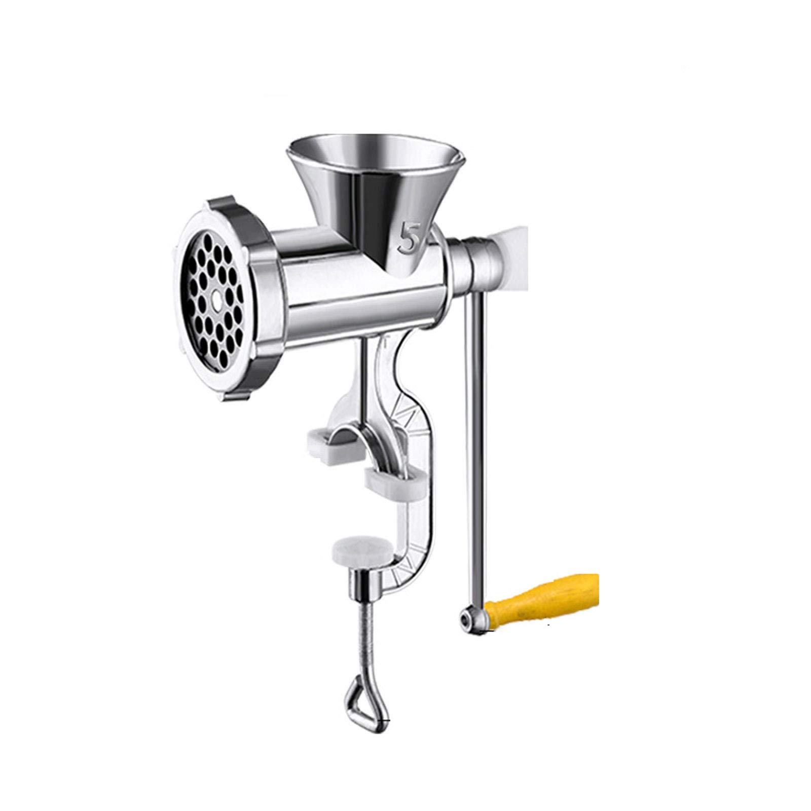OUTHOME Meat Grinder, A Manual Meat Grinder That Integrates Meat Grinder, Sausage, Nut and Other Functions, Aluminum Alloy Material, 2 Models,S