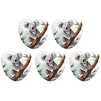 Car Air Fresheners 6 Pcs Hanging Air Freshener for Car Koala And Butterfly Aromatherapy Tablets Hanging Fragrance Scented Card for Car Rearview Mirror Accessories Scented Fresheners for Bedroom Bathro
