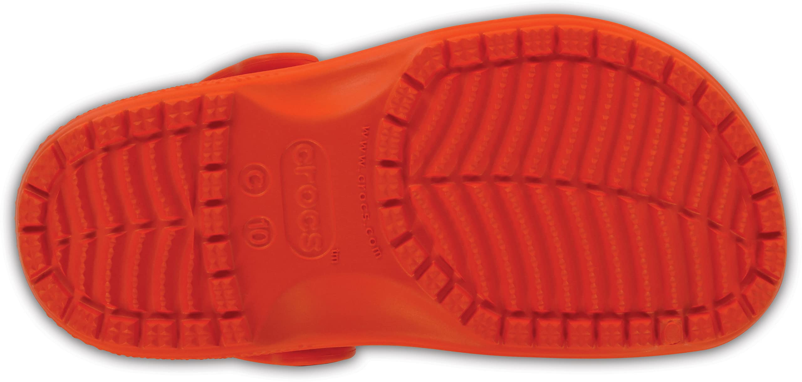 Crocs Kids' Classic Clog, Tangerine, J2 US Little Kid