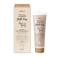 & Vitex Milk Line Anti-Aging Face Night Cream for All Skin Types, 50 ml with Goat Milk Proteins, Vitamins, Coconut Oil, Green Tea and Ginger Extracts