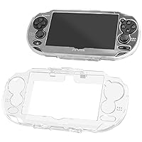 OSTENT Protective Clear Crystal Hard Carry Guard Case Cover Skin for Sony PS Vita PSV 1000 PCH-1000