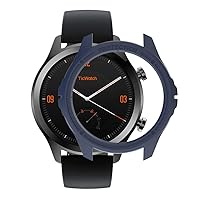 TicWatch C2 Case SIKAI Protective Anti-Scratch Bumper Cover for TicWatch C2 Smart Watch Ultra-Light Multi-Colors (Midnight Blue)