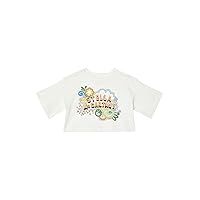 Stella McCartney Girl's Tee with Stella Logo Love to Dream Print (Toddler/Little Kids/Big Kids)