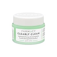 Makeup Remover Cleansing Balm - Clearly Clean Fragrance-Free Makeup Melting Balm - Great Balm Cleanser for Sensitive Skin (50ml)