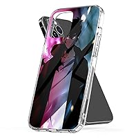 Phone Case Sung Cover Jin Shockproof TPU Solo Protect Leveling Accessories Compatible with iPhone 15 14 13 Pro Max 12 11 X Xs Xr 8 7 6 6s Plus SE for Samsung S21 S22 S23 S24 Ultra Transparent