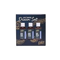 Sleep Body Wash, Body Cream & Bath Soak Pack (Gift Set), Calm Scent (Vetiver & Geranium), Vegan, Paraben Free, 6 fl. oz.