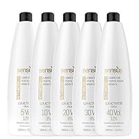 Stabilized Cream Peroxide - Lux Activator by Sens.us - Special Stabilized Oxidizing Cream, Enriched With Innovative Active Ingredients. 1000ml. (30 Vol. 9%)