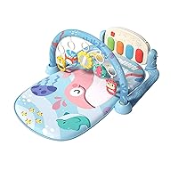 Baby Gym Play Mat, Infant Play Mat and Activity Gym, Baby Play Piano Gym, Musical Activity Center for Baby, Play Mats for Babies and Toddlers, Tummy Time Mat Toys 0-3-6-12 Months