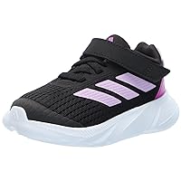 adidas Kids Duramo SL Sneaker, Black/Bliss Lilac/Purple Burst, 7 US Unisex Toddler