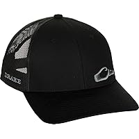 Drake Waterfowl Enid Mesh Back Cap Black One Size Fits Most