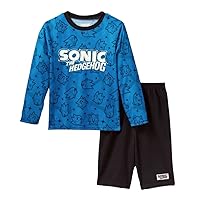 Sonic the Hedgehog Jersey 2-Piece Fleece Pajama Set