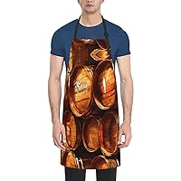 Cute Raccoon Print Cooking Aprons,Adjustable Waterproof Apron,Artist Aprons,Kitchen Cooking For Men Women Chef