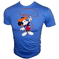 Vintage 70's Walt Disney Cowboy Mickey Mouse Original Iron-on t-Shirt