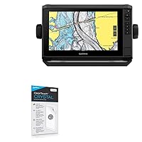 BoxWave Screen Protector Compatible with Garmin echoMAP UHD2 93sv - ClearTouch Crystal (2-Pack), HD Film Skin - Shields from Scratches