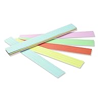 Pacon 5165 Sentence Strips, 24 x 3, Assorted Colors, 100/Pack