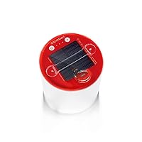 MPOWERD Luci EMRG: Solar Inflatable Lantern | 65 Lumens with RGB LEDs | Lasts Up to 24 hrs | Rechargeable Battery via Solar | Waterproof | Camping, Power Outages, Hurricanes, and Emergency Kits